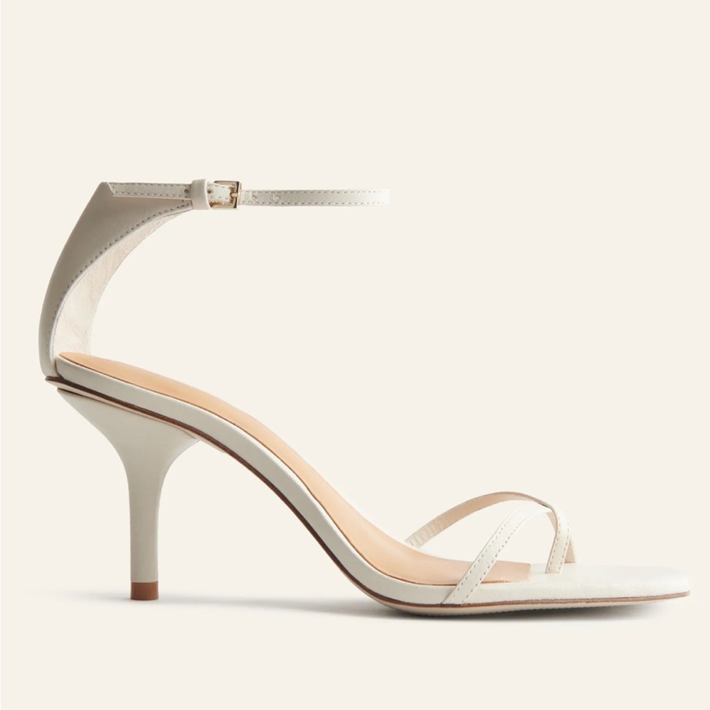 Reformation Gigi Strappy Mid Heel Sandal